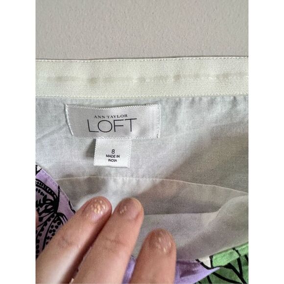 Ann Taylor spring floral corset and jacket sz 8 - Picture 7 of 7